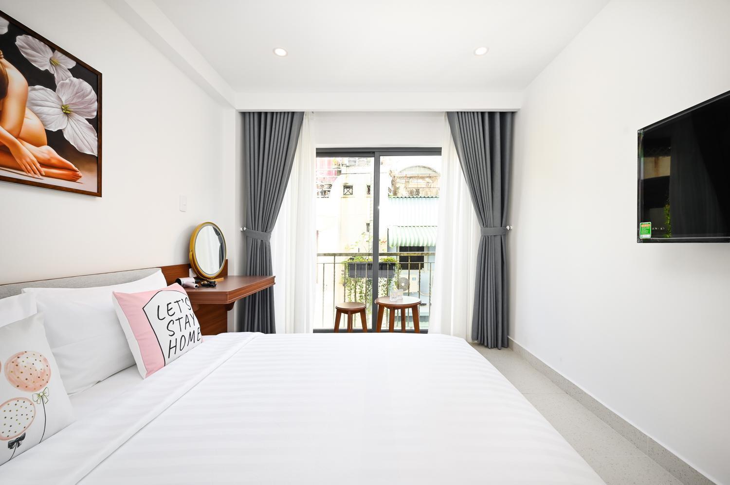 Saigon Hotel & Apartment Ho Chi Minh City Bagian luar foto