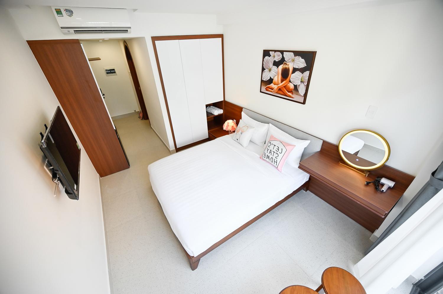 Saigon Hotel & Apartment Ho Chi Minh City Bagian luar foto