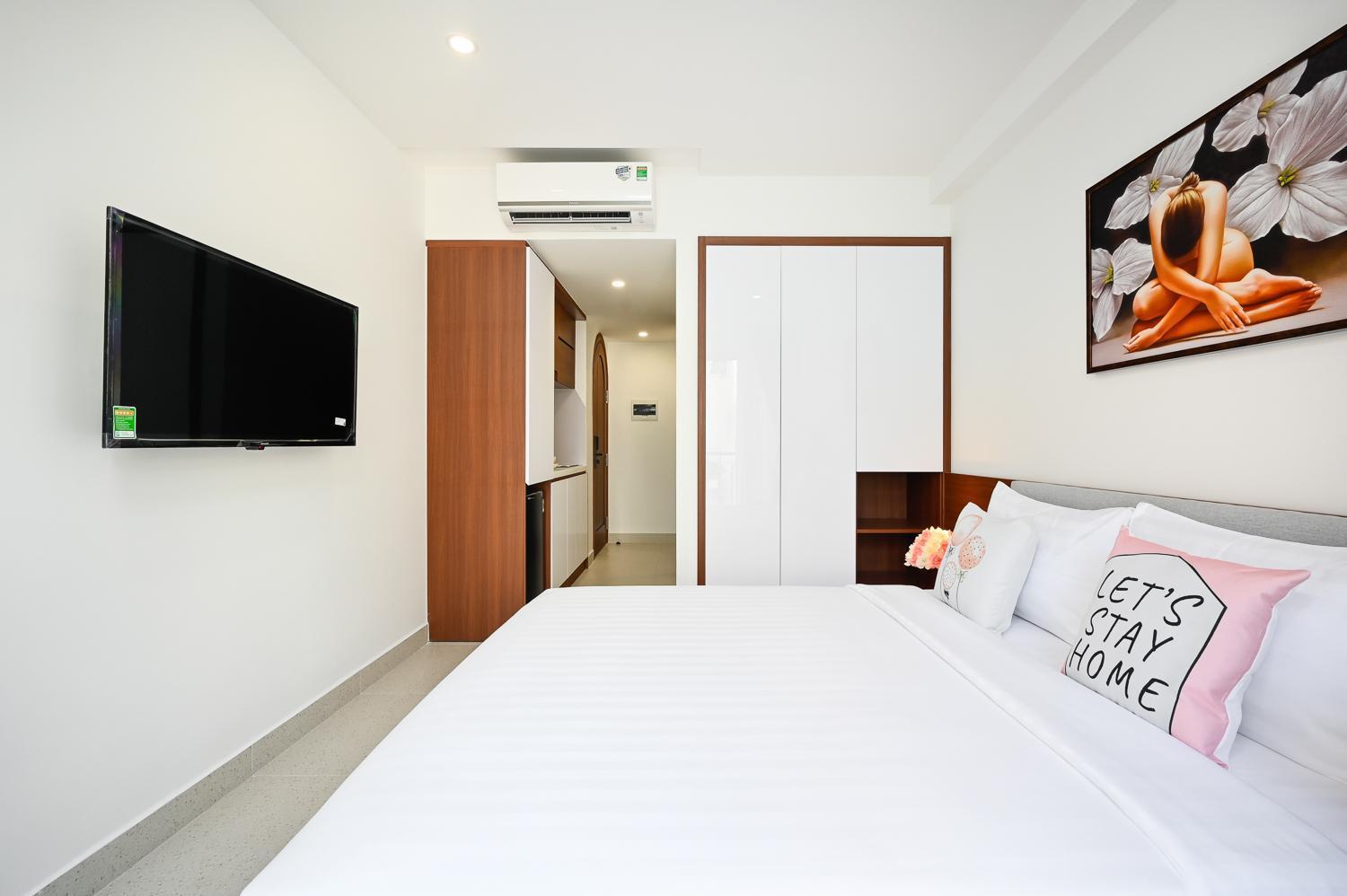 Saigon Hotel & Apartment Ho Chi Minh City Bagian luar foto