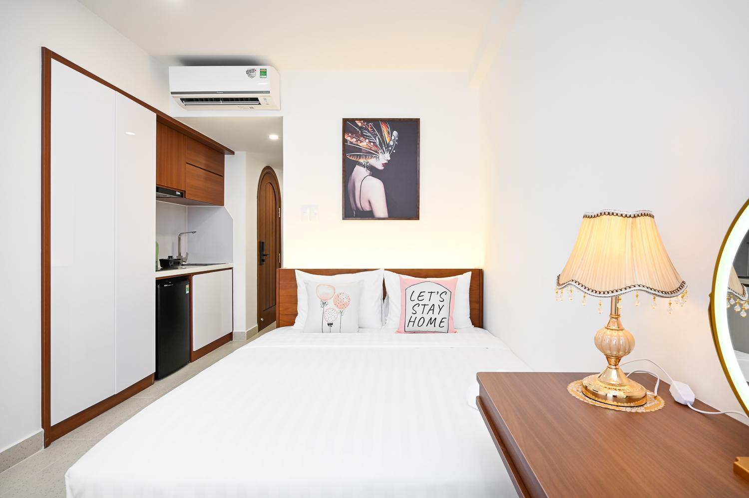 Saigon Hotel & Apartment Ho Chi Minh City Bagian luar foto