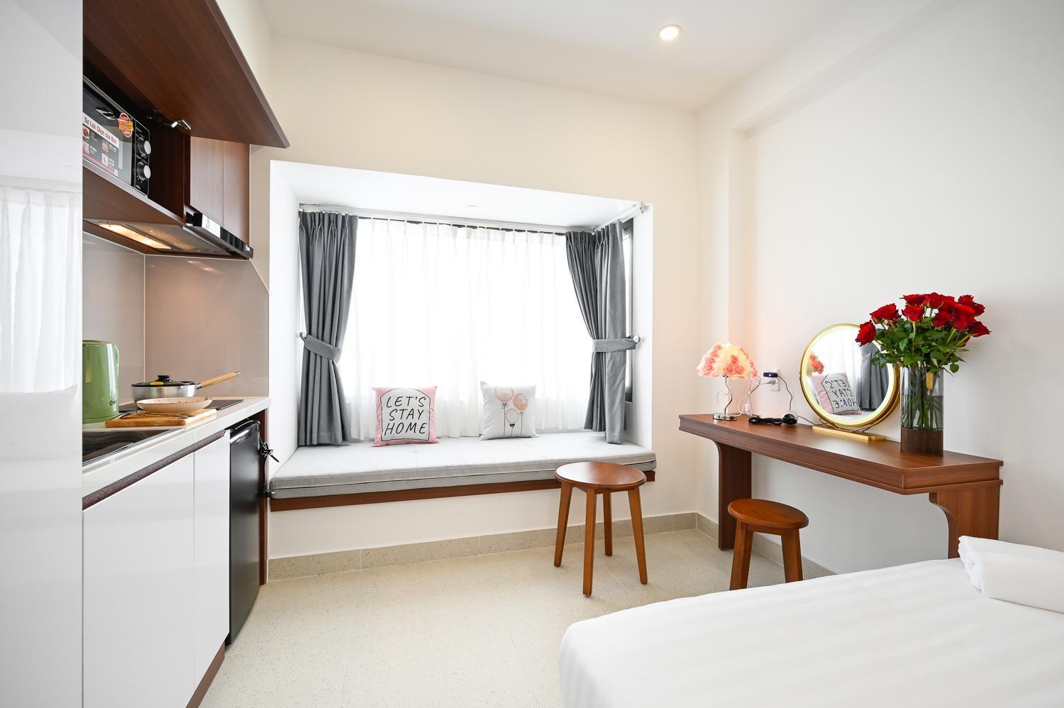 Saigon Hotel & Apartment Ho Chi Minh City Bagian luar foto